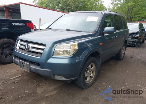 2006 Honda Pilot Ex-L z USA, uszkodzony, nr VIN 2HKYF18656H518133